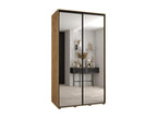 Lysvia 2 Sliding Door Wardrobe 235.2/140/60 2 Doors Lysvia/Black BFOJ01751