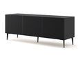 Elariva TV stand 150x42x56 Black RJKH39108