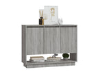Grey sideboard 97x31x75 cm Engineered wood NCCO23449
