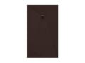 Dormeva chocolate slate shower tray with colored grid - 150x70 cm KLEE82330