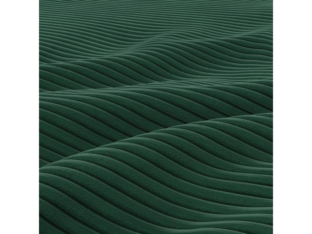 Pouf for the living room 50x50 cm Rope - Dark Green FKEG84365