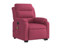 SKJM75072 Burgundy Red Electric Massage Recliner