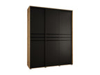 10" Sliding Door Wardrobe 235.2/200/60 3 Doors QVJL25878