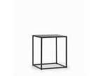 Black metal side table 45x53 cm - Elariva MMBT85673