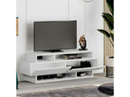 TV stand with 2 doors, white - length 125 x depth 32 x height 42 cm CZWV81501