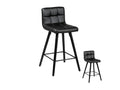 Lysvia Black Bar Stools - FUN ZZVU09704