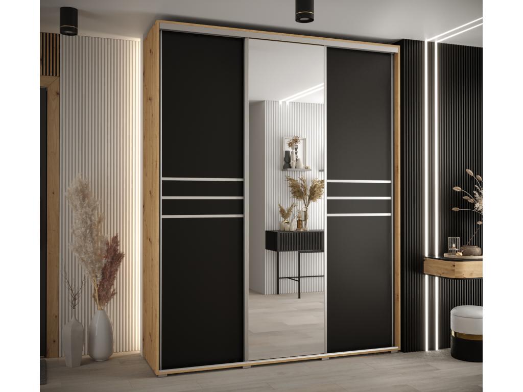 Lysvia 11 Sliding Door Wardrobe 235.2/200/60 3 Doors YLCU91351