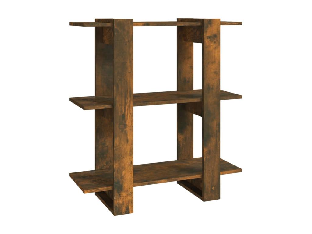 Bookshelf/Room Divider Smoked Oak 80x30x87 cm TFJL41990