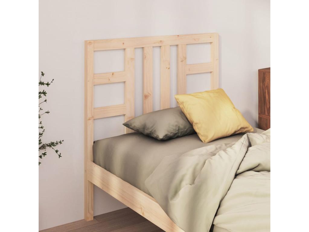 Headboard 106x4x100 cm Solid pine wood JPVE11510