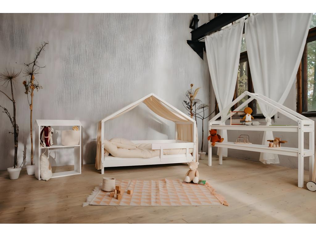 Children's Shelves CS65 2S 65x27x86 White KOQV81753