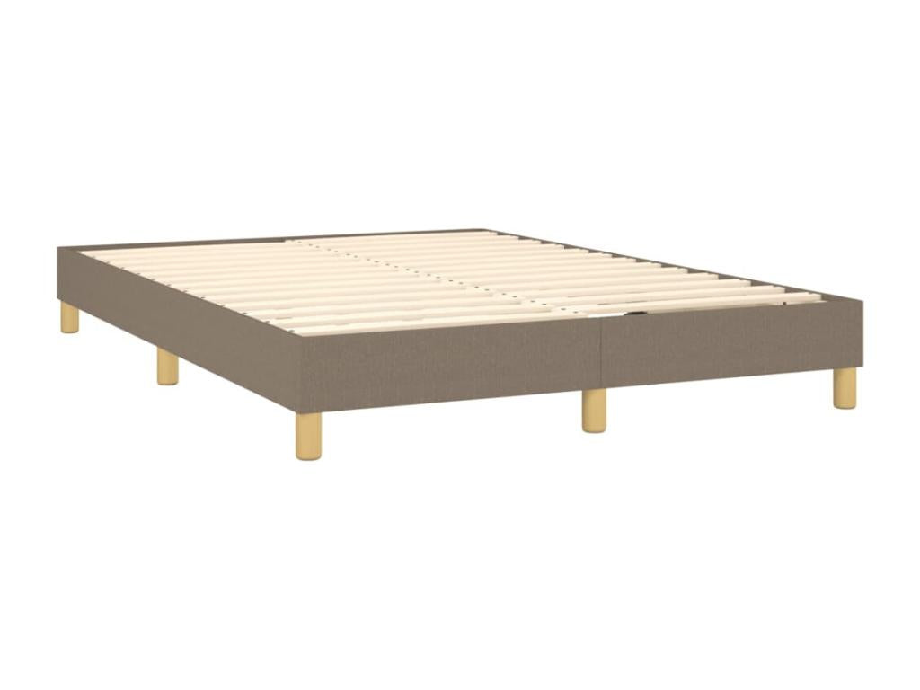 Lysvia bed frame without mattress, 140x200 cm, fabric WBOM22356