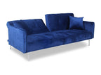 Lysvia 3-Seater Convertible Sofa 191cm Blue VCHQ05169