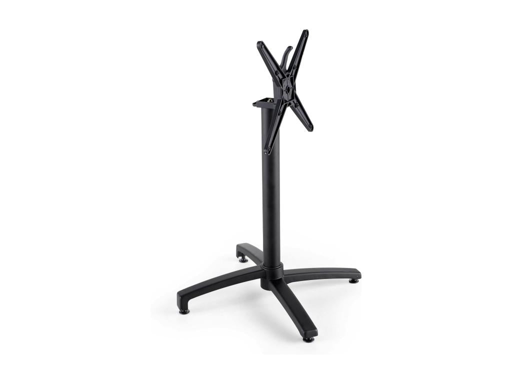 70x70 cm black tilting patio table JECT95853