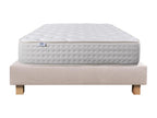 Mattress set 90x190 cm 26 cm beige bed base DYLK40562