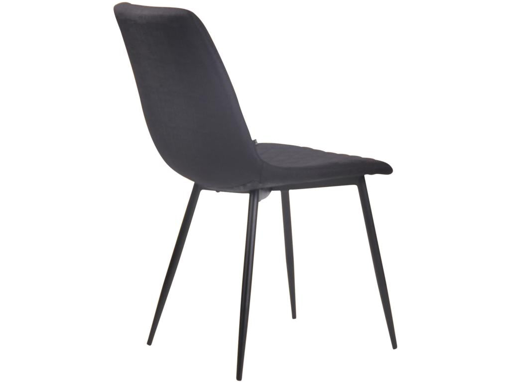 Lysvia Fabric Chair - Black 83.00 MQBK41671