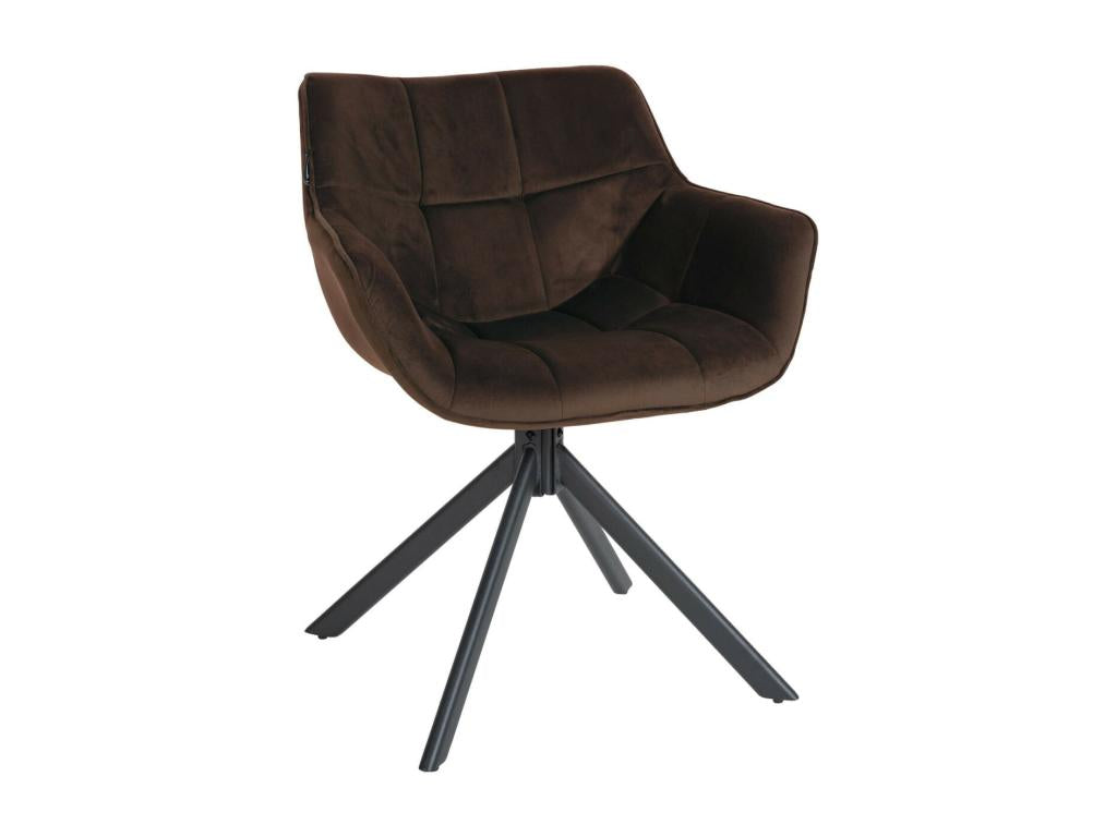 Velvet Chair - Brown 78.00 ZJRH96462