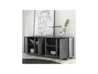 4-Door Buffet in Black Marble - Elariva KAIE09119