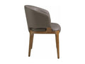 Lysvia Ash Wood and Leather Chair - Lysvia Color 07 Sand LVQR02721