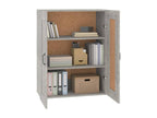 Wall-mounted cabinet, concrete grey, 69.5x32.5x90 cm, DLNH01468