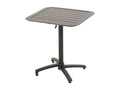 70x70 cm black tilting patio table JECT95853