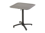70x70 cm black tilting patio table JECT95853