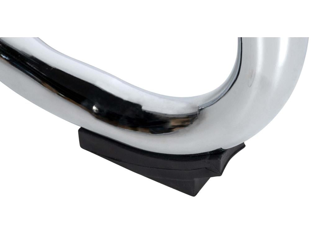 Set of 2 rocking chairs - Fabric / Metal - Elariva UCET83482