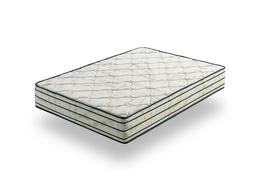 Pocket spring mattress 140x190cm Green Natura Height 29cm /-2 BXRS69183