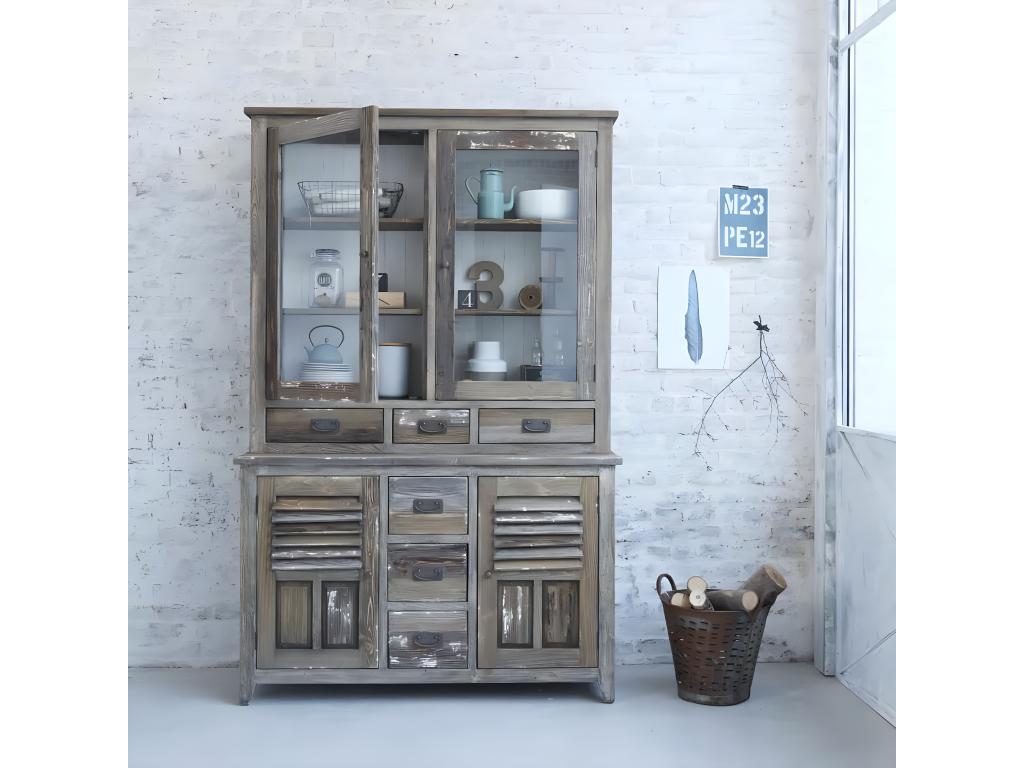 MHMD83435 Solid Recycled Pine Sideboard