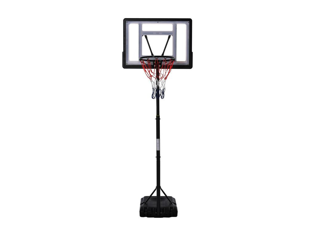 Freestanding basketball hoop - Height adjustable 203-258 cm - Lysvia ballast base - black OVAQ61808