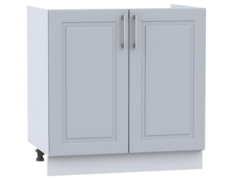 Lysvia 7-piece complete kitchen in matte grey - Length 180/240 cm MYXH31384