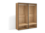 Open wardrobe 120x35x145 cm Bedroom Clothing Dressing Room Oak FCQA59153