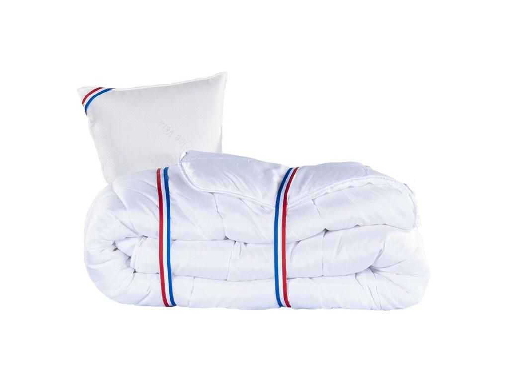 30cm high-density foam mattress, firm, summer/winter side, 1 pillow, duvet 90x190cm ESAN49209