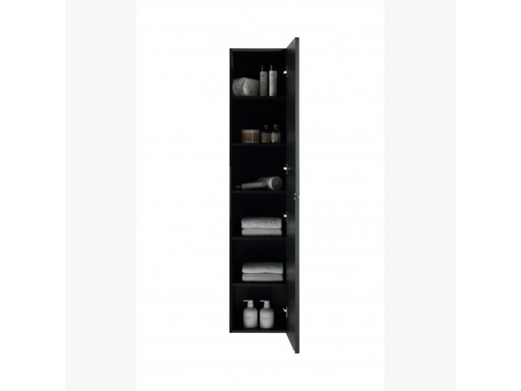Elariva WYUE31376 160cm Black Storage Column