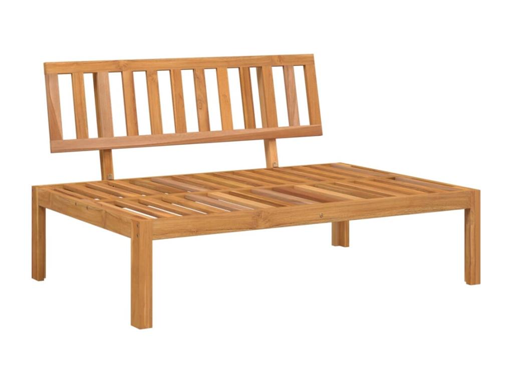 Garden pallet lounge set with 3 cushions, solid Elariva wood SDAG96775