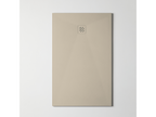 Lysvia Extra-Flat Shower Tray - Lysvia Texture in Beige Polyester - L150 x W70 x H2.6 cm - Lysvia TZLV68403
