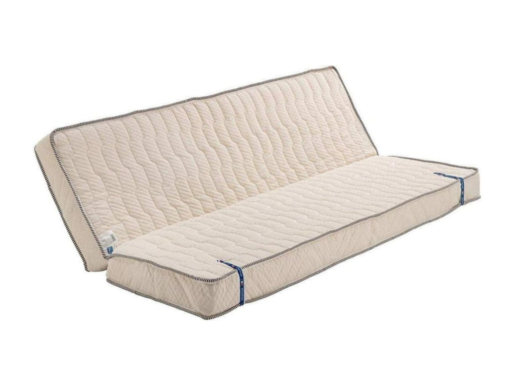 140x190 cm Medium-Firm Mattress for All Click Clack Sofa Beds x 21 cm Pillow - Memory Foam Pocket Springs - Dimensions As KRNT32160
