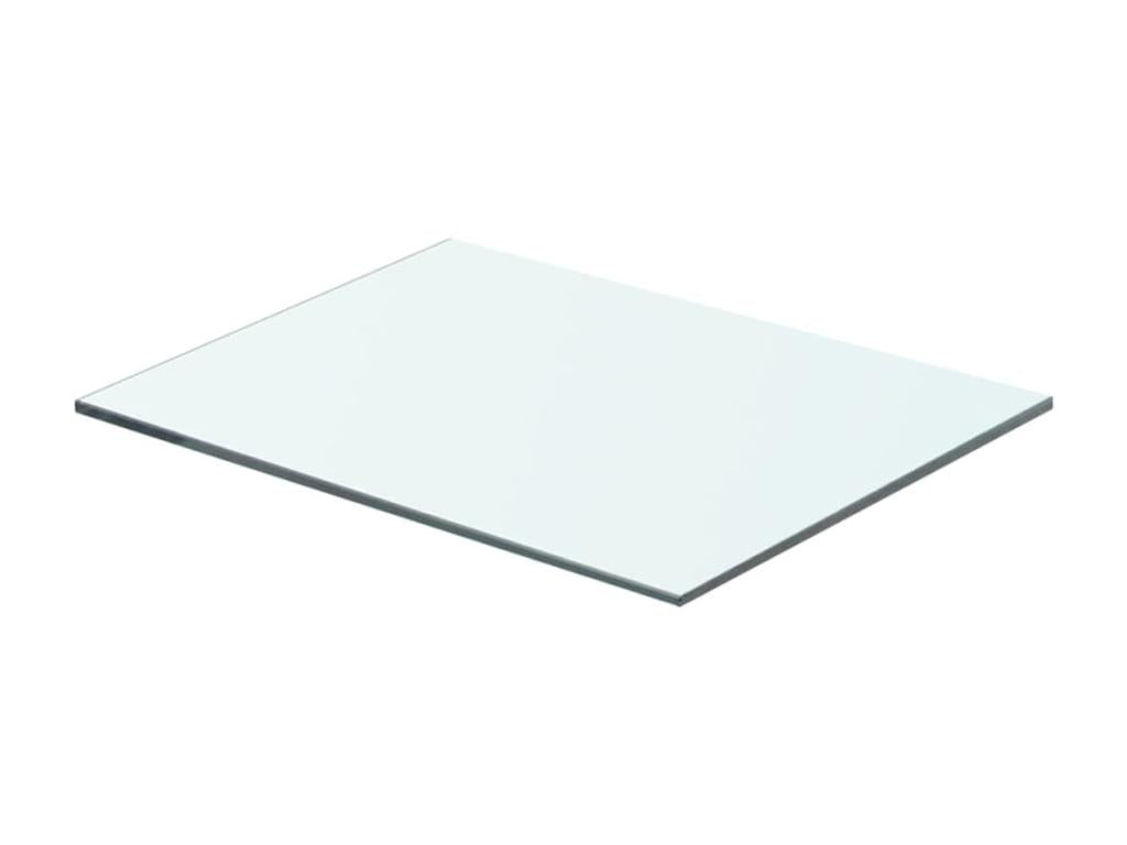 Shelf panels, 2 pcs, Clear Glass, 40x25 cm, PYCT18220