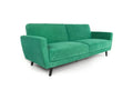 Lysvia 220cm Green Velvet Convertible Sofa SSPQ80608