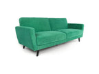 Lysvia 220cm Green Velvet Convertible Sofa SSPQ80608