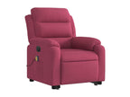 SKJM75072 Burgundy Red Electric Massage Recliner