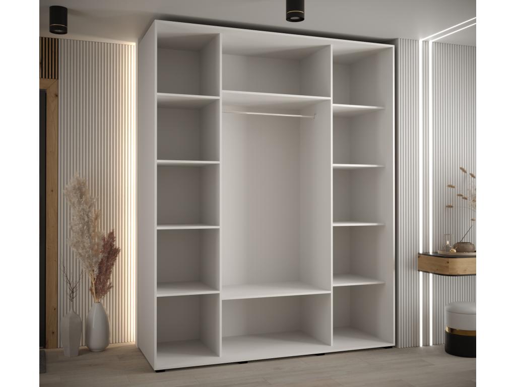 Lysvia 11 Sliding Door Wardrobe 235.2/190/60 3 Doors LBZG50227