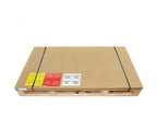 Light brown shower tray with smooth 3D colored grid finish - 150x80 cm KGQS82585