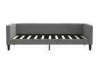 Dark grey daybed 90x190 cm fabric KJVM96775
