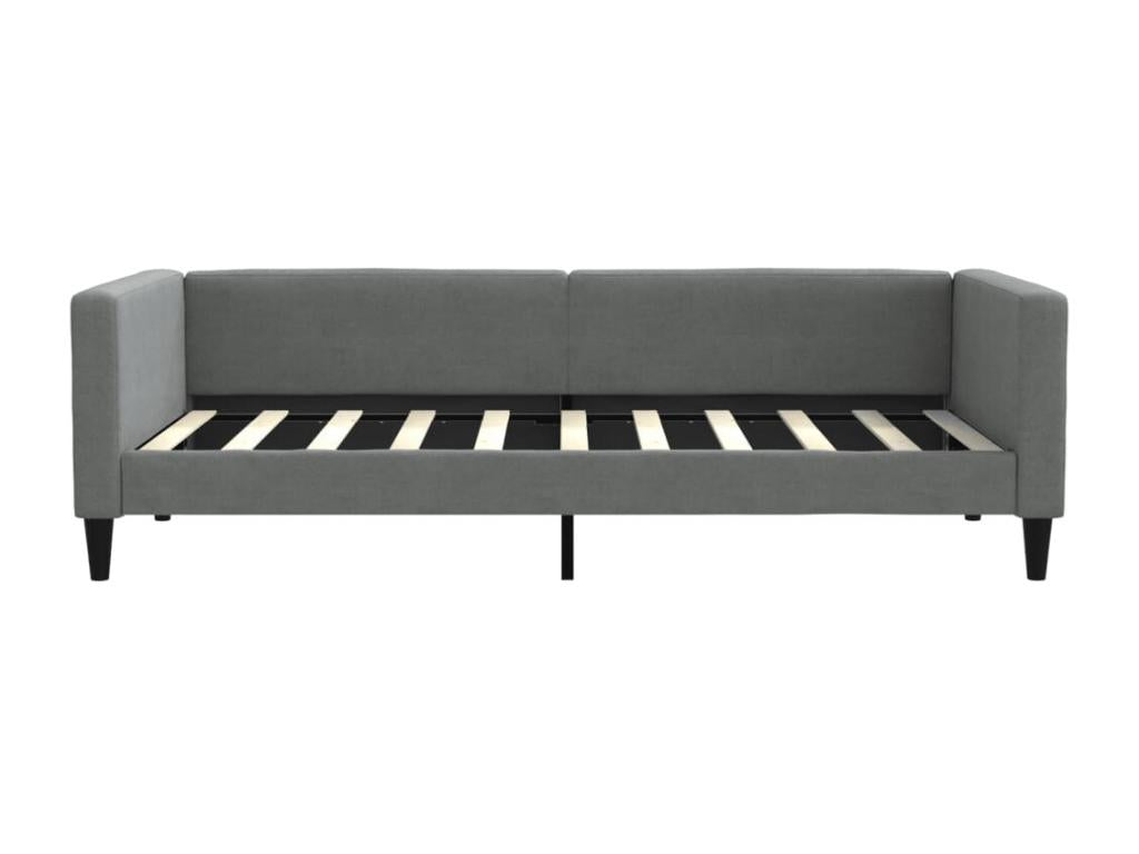 Dark grey daybed 90x190 cm fabric KJVM96775