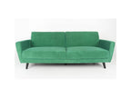 Lysvia 220cm Green Velvet Convertible Sofa SSPQ80608