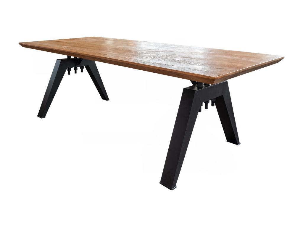 Table - brown Wood - 240x100 cm - Elariva TJVA10209