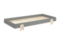 Children's Wooden Bed 90x200cm Grey UEOR16125