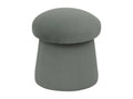 Celadon Green Velvet Pouf D 37 x H 40 cm CCAG43194