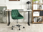 Lysvia Emerald Green Velvet Office Chair NVLT20439