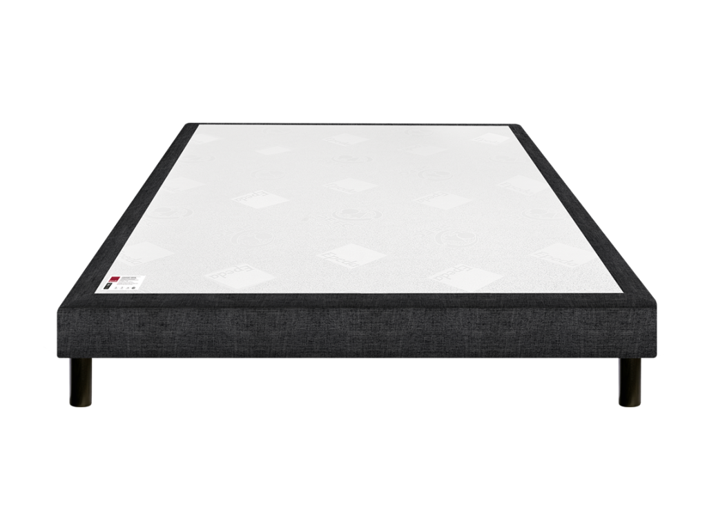 Firm comfort bed base, mottled grey, 15 cm thick, NATURE 2x90x200 OGNS78391